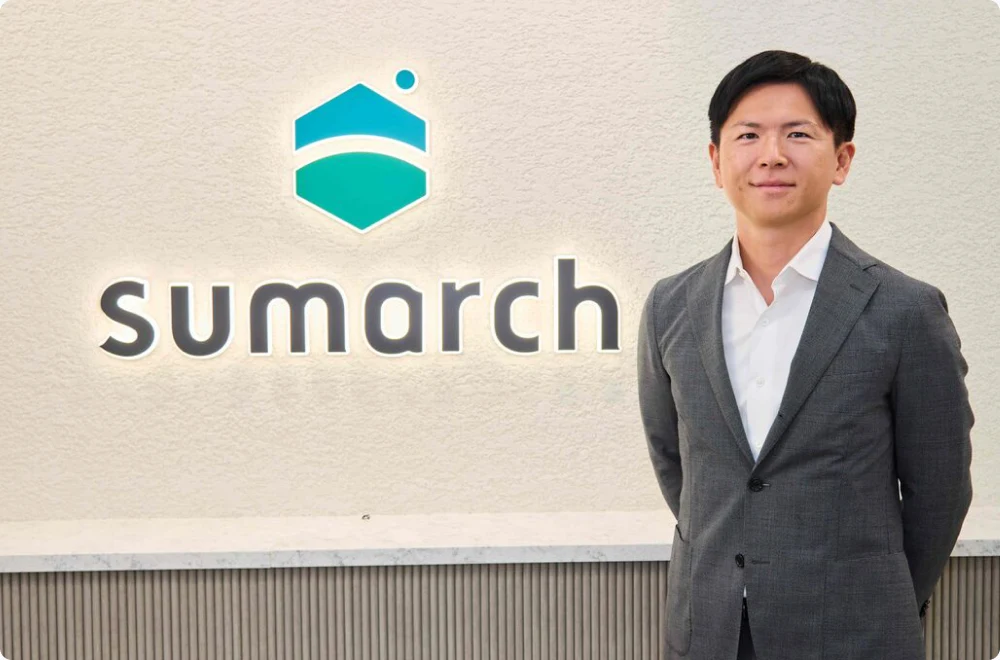 株式会社sumarchのオフィスエントランス
